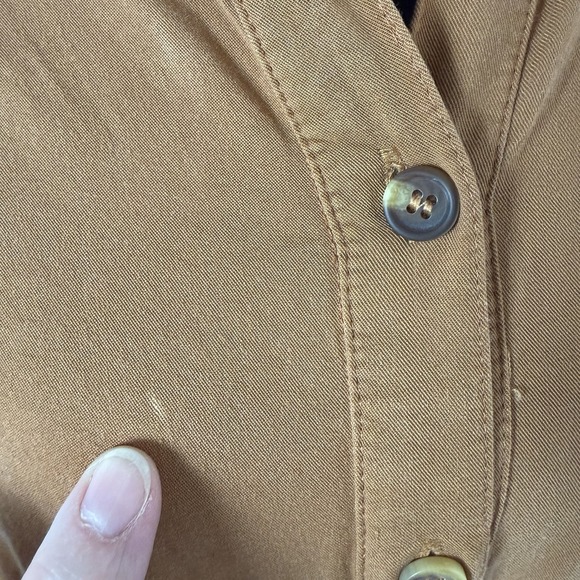 Curvy Girl by Ashley Stewart Maxi Shirt Dress Ruched Relaxed Office Eclectic 2X - Picture 10 of 14